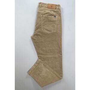 Rip Curl Straight Fit Stretch 5-Pocket Corduroy Jeans, Pants. Brown, Men's 36X31